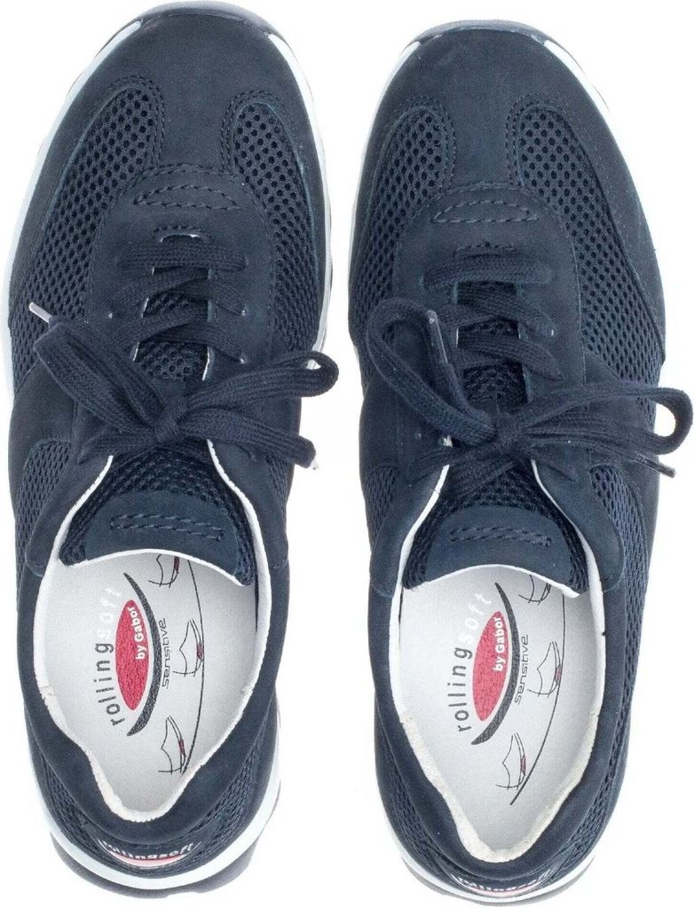 Gabor Comfort Rollingsoft Sneaker Rot Rollingsoft By Gabor In