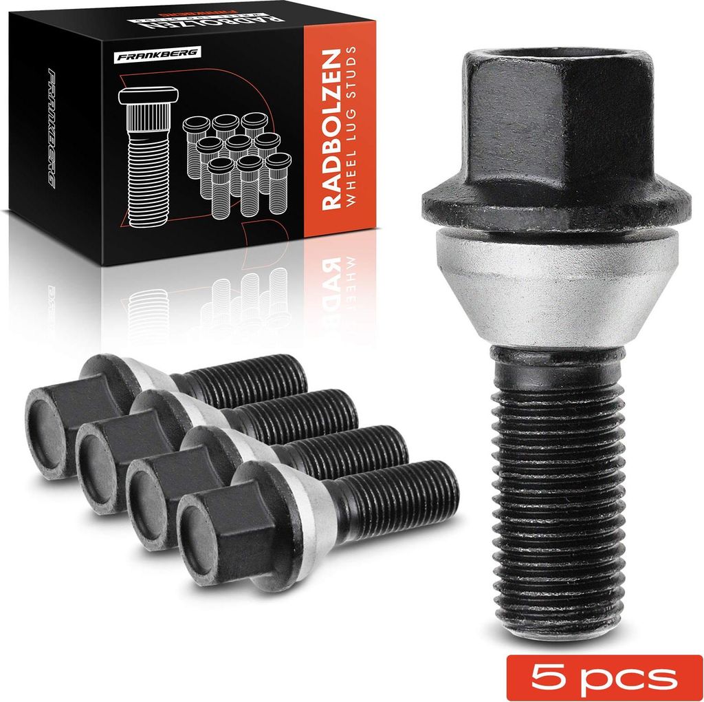 Frankberg 5x Radschraube für BMW X5 E53 3.0L 4.4L 4.6L 2000-2006
