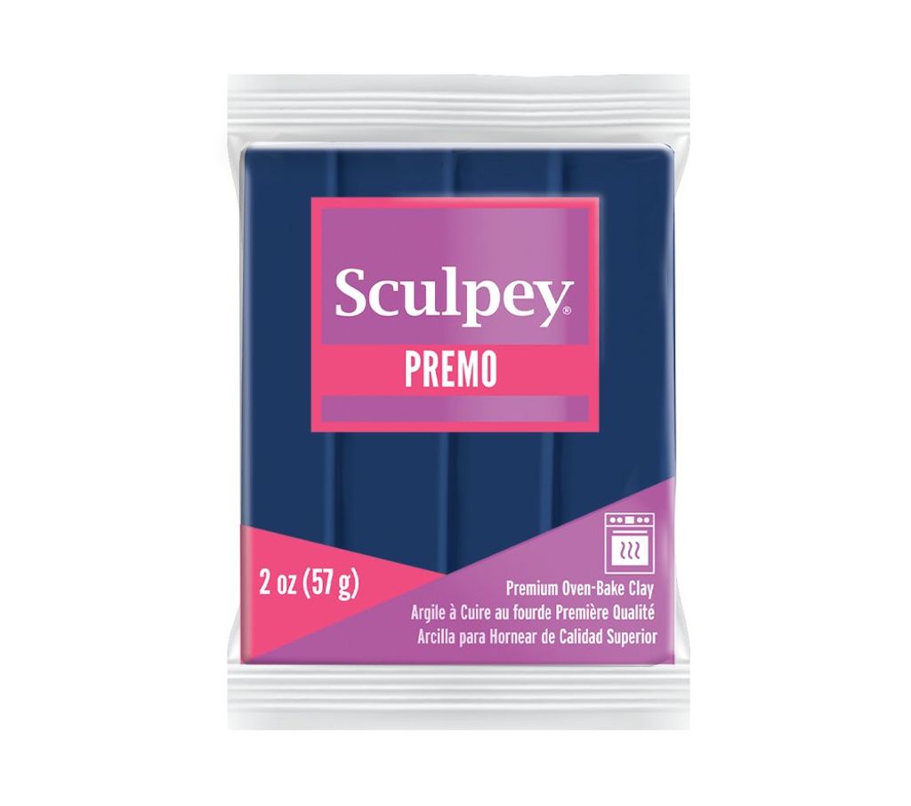 Sculpey PREMO navy blau - 1 Stück