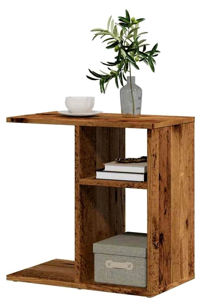 Beistelltisch Altes Holz 50x30x50cm Holzwerkstoff