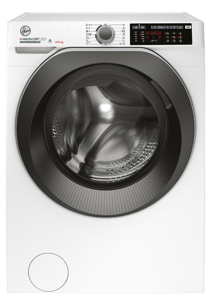 Hoover HDQ 496AMBS/1-S Waschtrockner 9/6kg Eco-Power Produktbild 