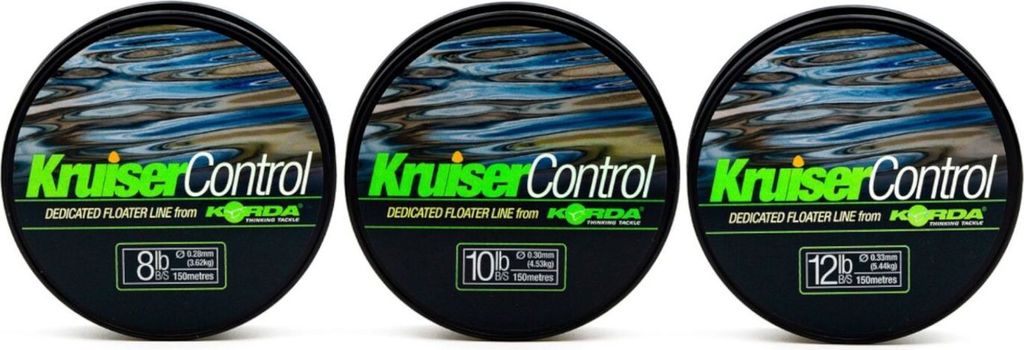 Korda Kruiser Control Liner - 150m Karpfenschnur, Durchmesser/Tragkraft:0.33mm / 12lb (5.4kg)