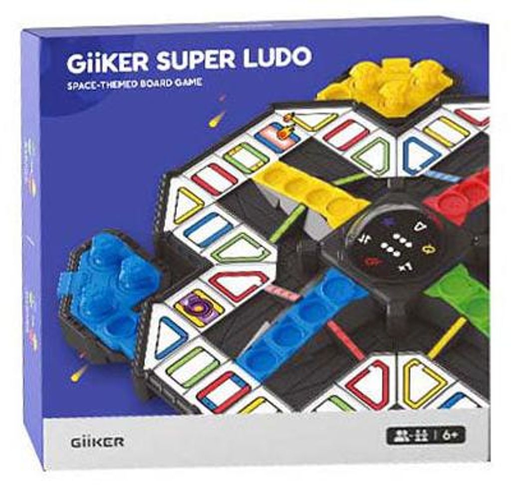 Elektronická stolní hra Super Ludo s vesmírnou tematikou - Obrázek produktu 