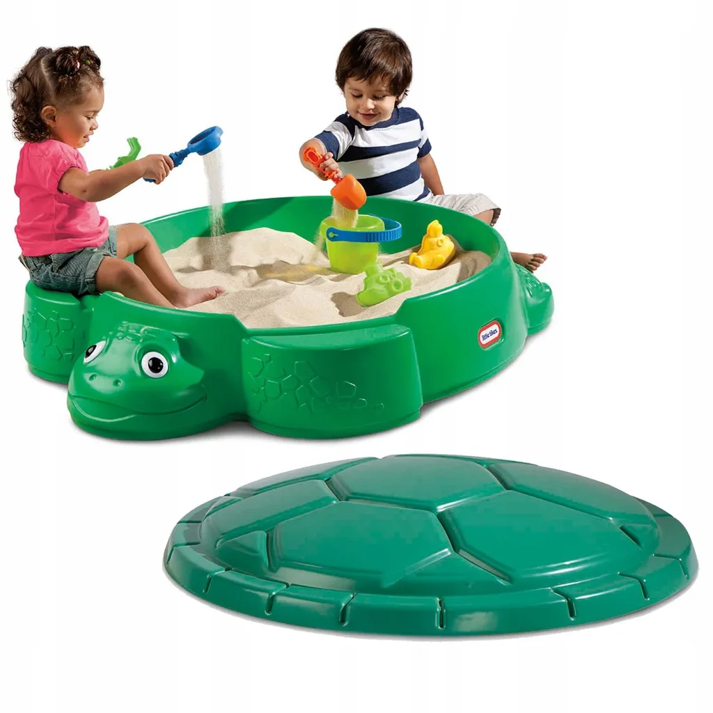 Table de sable Little Tikes anti-UV avec couvercle pour sable propre - 12