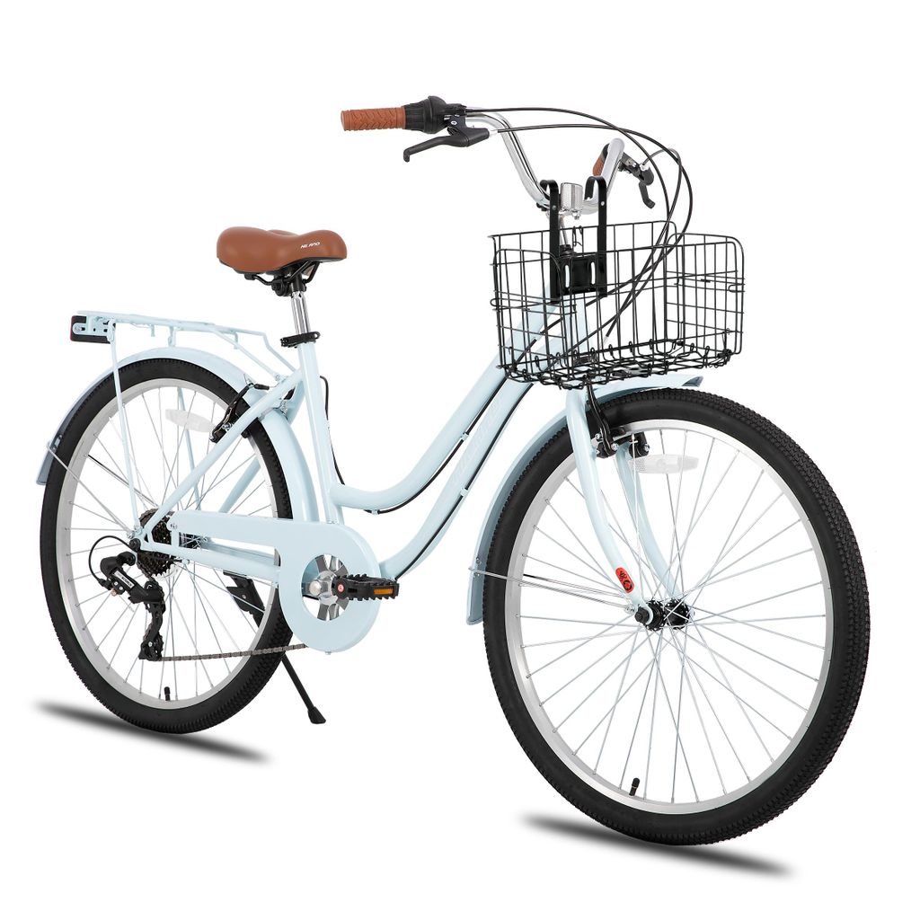 Hiland 26 Zoll 7 Gang Pendler Stadtfahrrad für Männer und Produktbild 