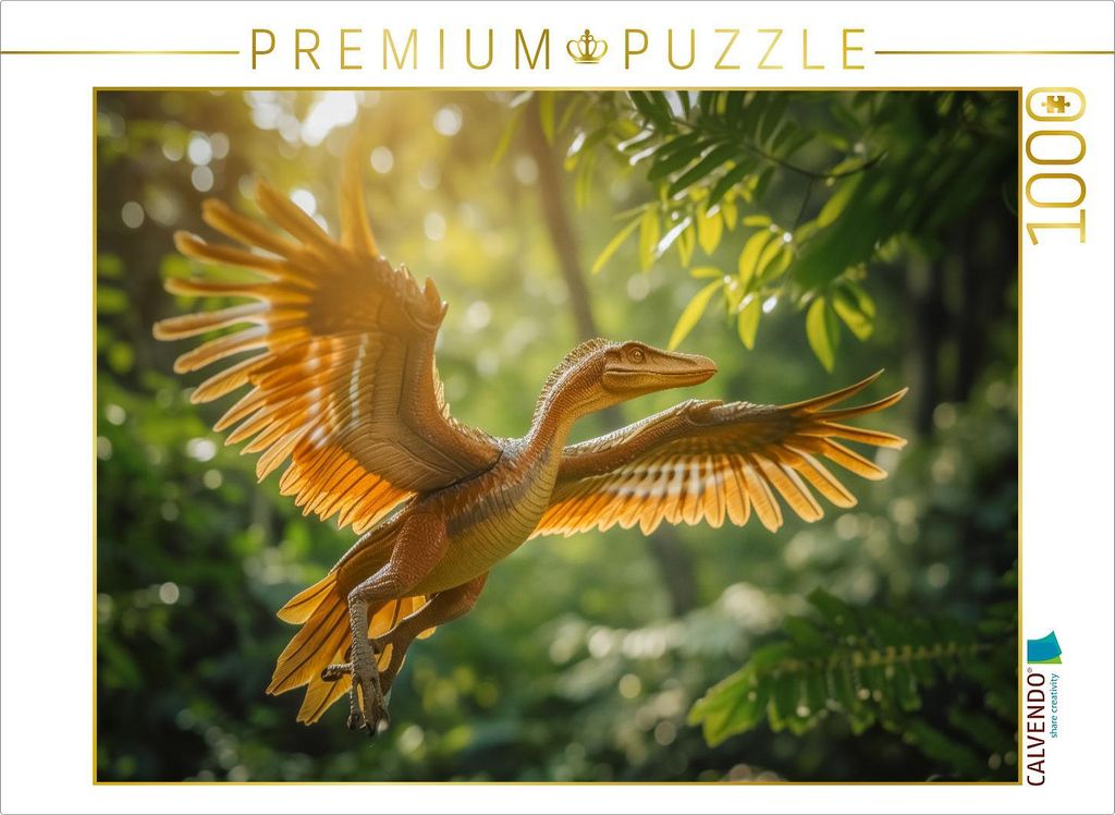 CALVENDO Puzzle Ein Motiv aus dem Kalender Giganten der Urzeit | 1000 Teile Lege-Größe 64x48cm Foto-Puzzle für glückliche Stunden