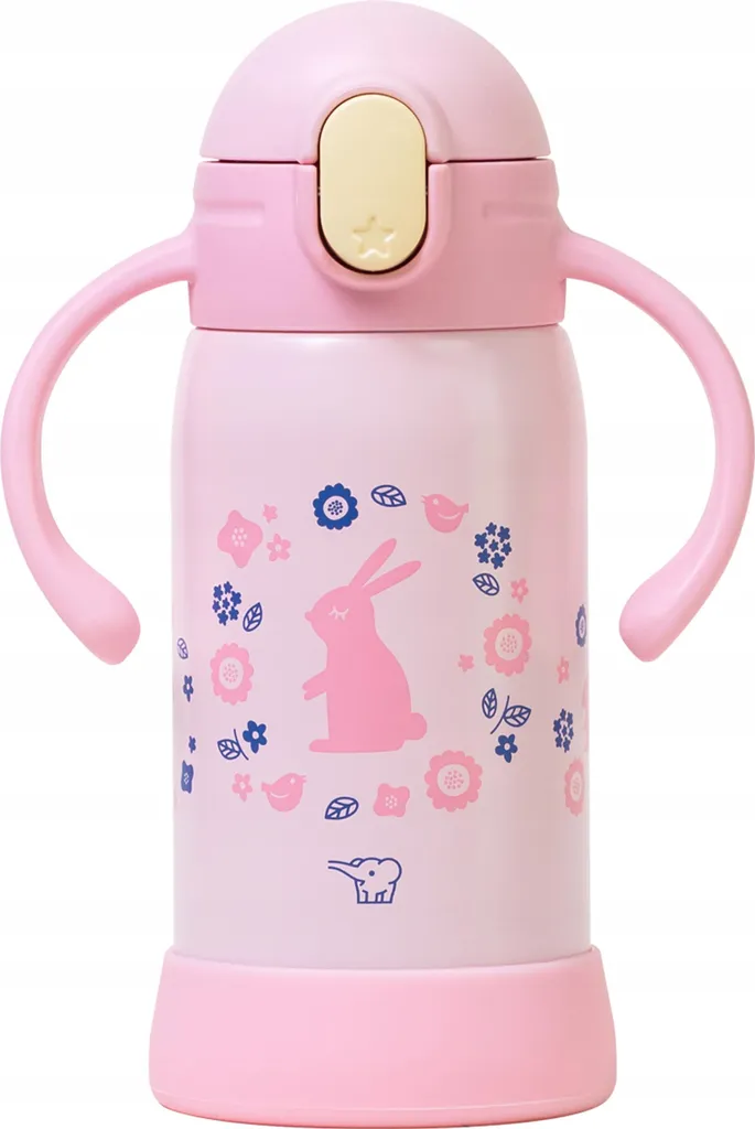 Zojirushi SQ-DA30E-PA Rosa: Borraccia Termica per Bambini con Cannuccia