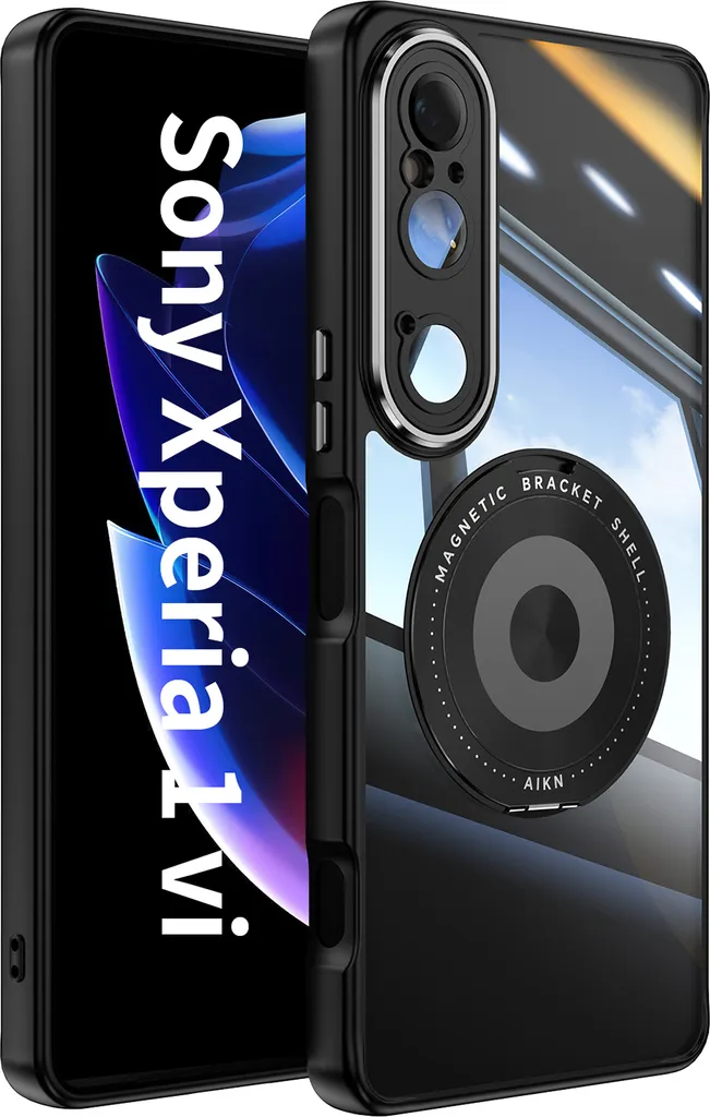 Custodia Militare Sony Xperia 1 VI: Protezione Estrema e Grip Magnetico