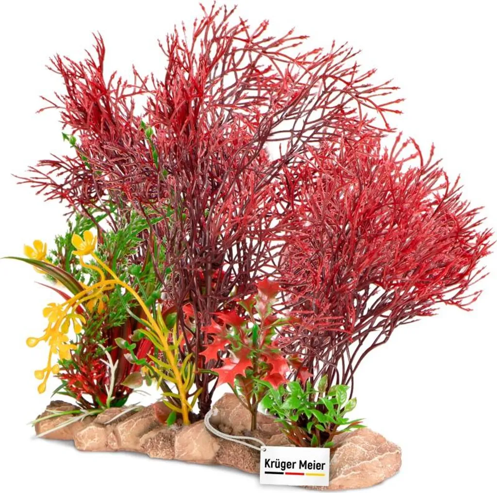 Kruger Meier Plant Garden Décoration Aquarium 21x8x20 cm Artificielle