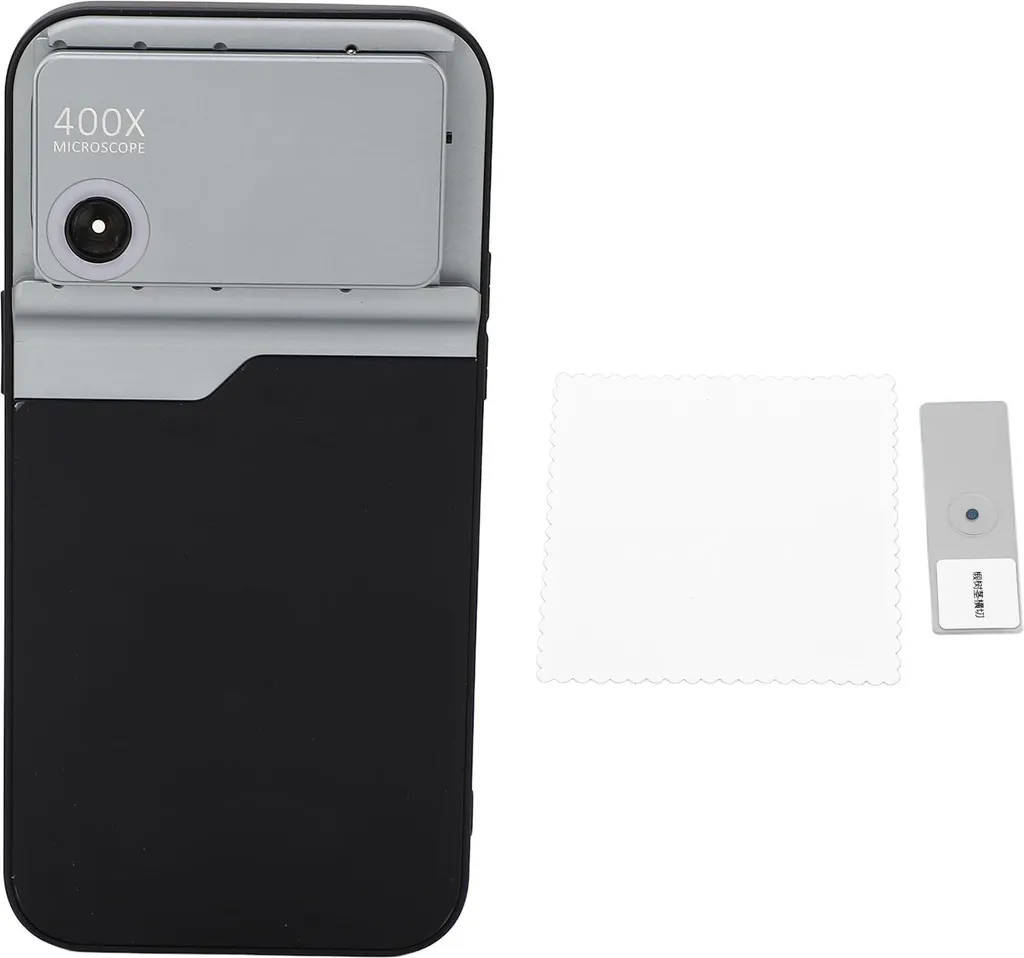 Objectif Microscope de Poche HD 400x Adaptable sur Smartphone Apple - 3