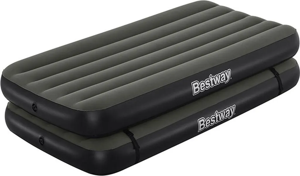 Matelas de Camping Gonflable Modulable Bestway avec Connexion Zippée - 2