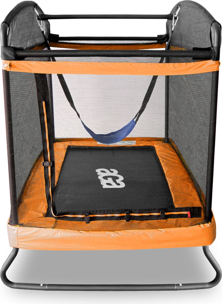 Aga Obdĺžniková trampolína 122x183 cm Oranžová Obrázok produktu 5