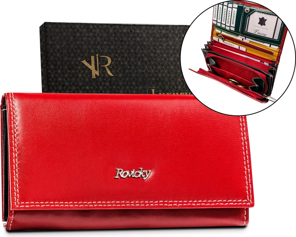 Il Tuo Nuovo Compagno di Viaggio: Portafoglio Rovicky Pelle RFID