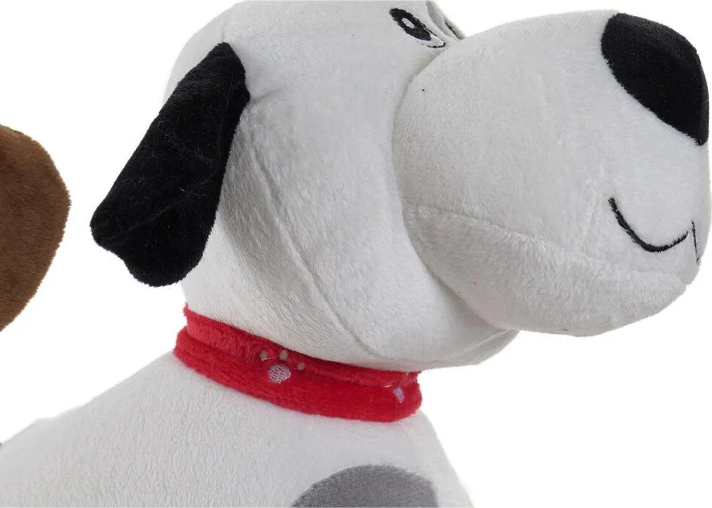 Lot de 4 Peluches Chien pour Enfant 26 cm Home ESPRIT - Coloris Assortis