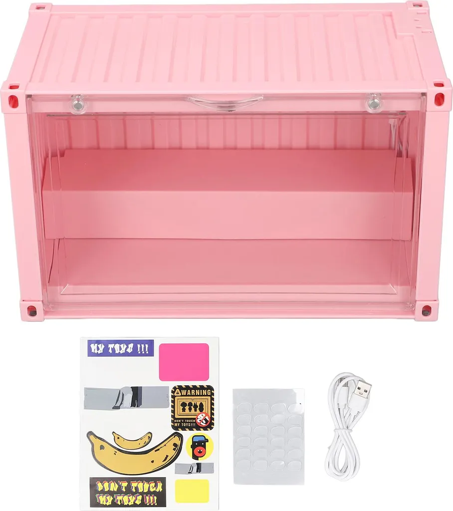 Fini la poussière sur vos figurines : boîte LED de rangement pour modèles