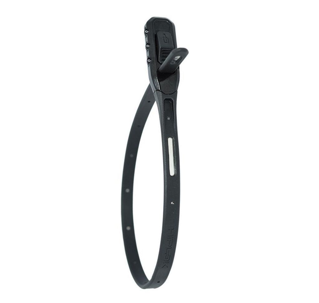 Hiplok Z Lok Combo, Kabelbinder, Schwarz, Kunststoff, 3-stellige Kombination, 430 mm