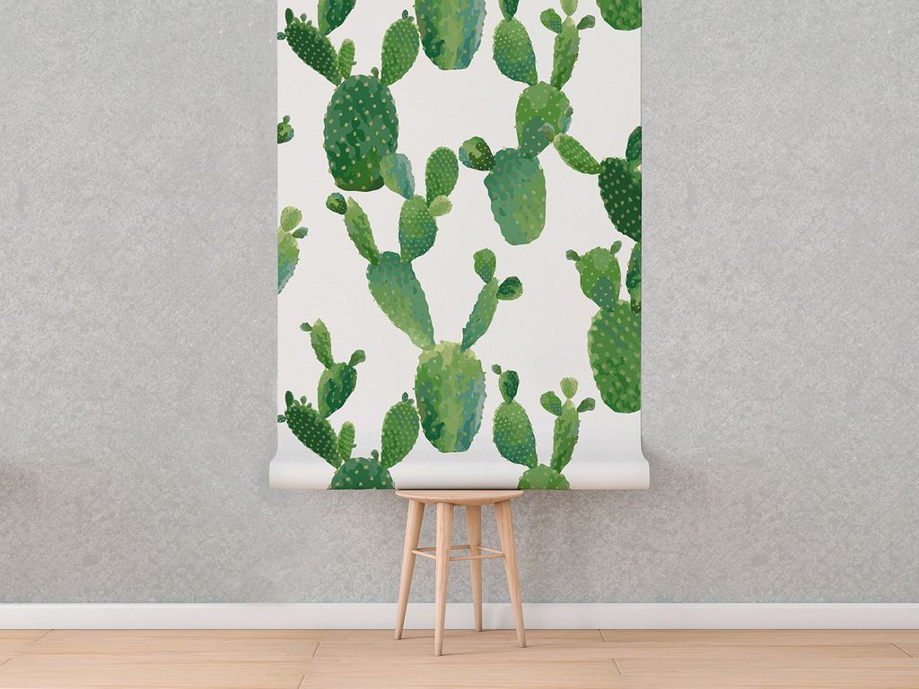 Coloray Fototapete 152x104 cm Latextapete Magicstick - Natürlicher Kakteakaktus.