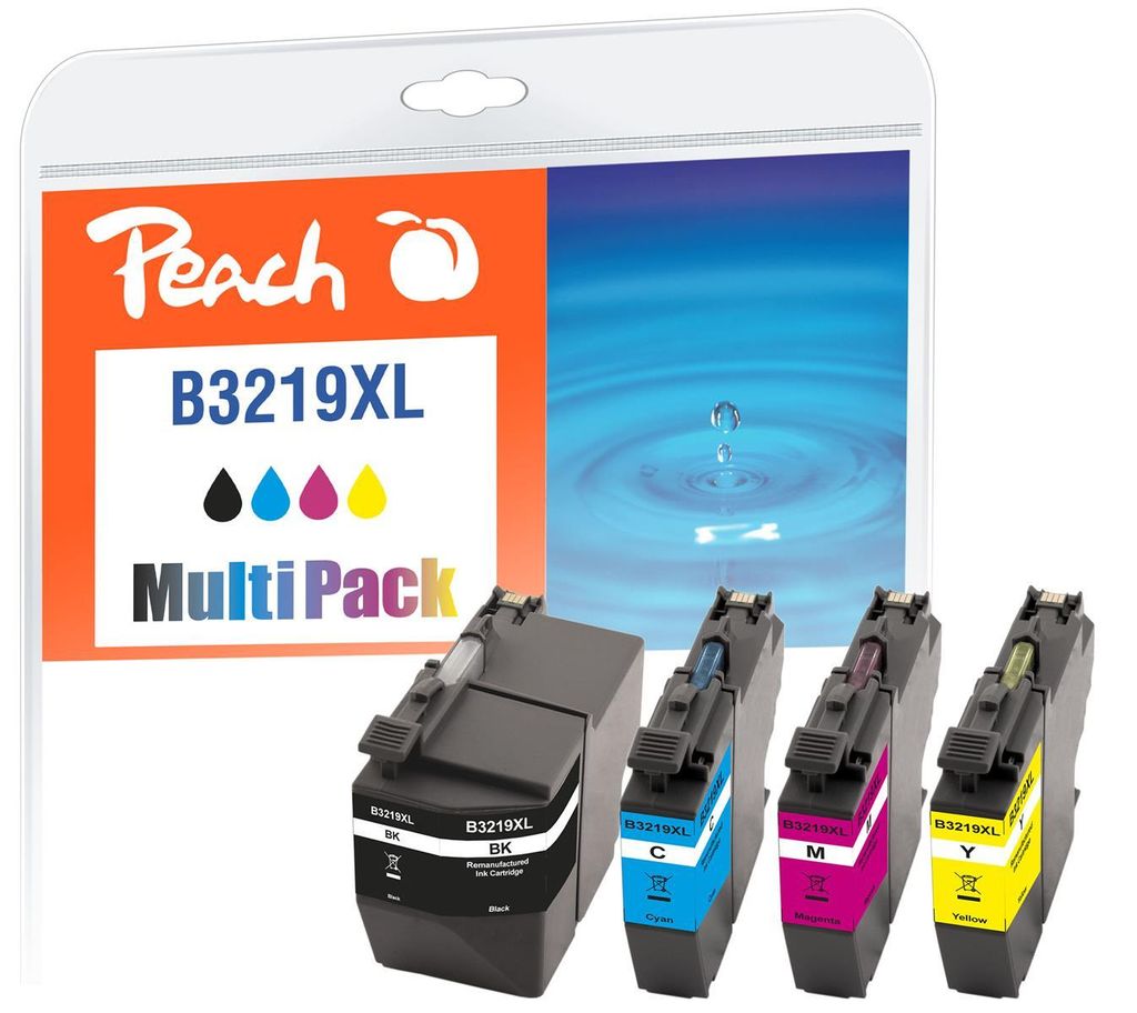 Peach Patrone Brother Nr.3219XL     MultiPack     REM,KOM Produktbild 