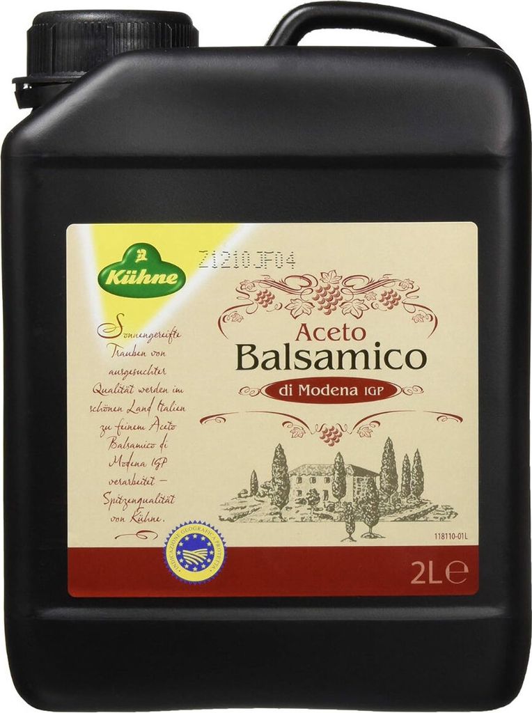 Kühne Aceto Balsamico di Modena Essig (2 Liter Flasche)