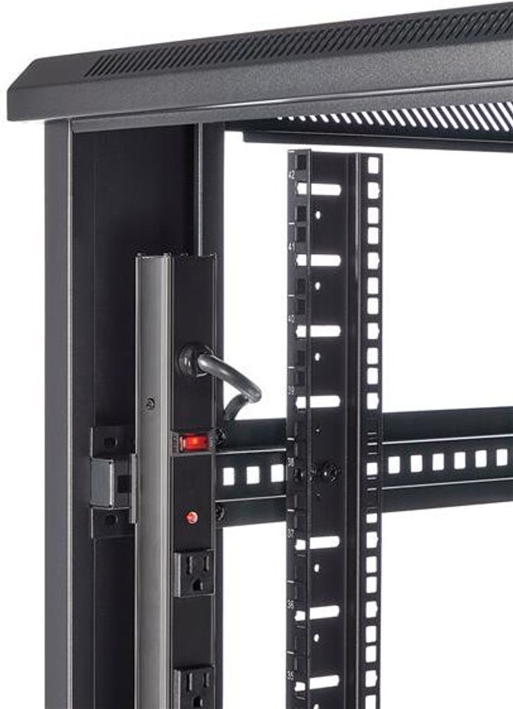 StarTech.com RK4236BKB, Stojak wolnostojący, 42U, 907 kg, Zdjęcie produktu 