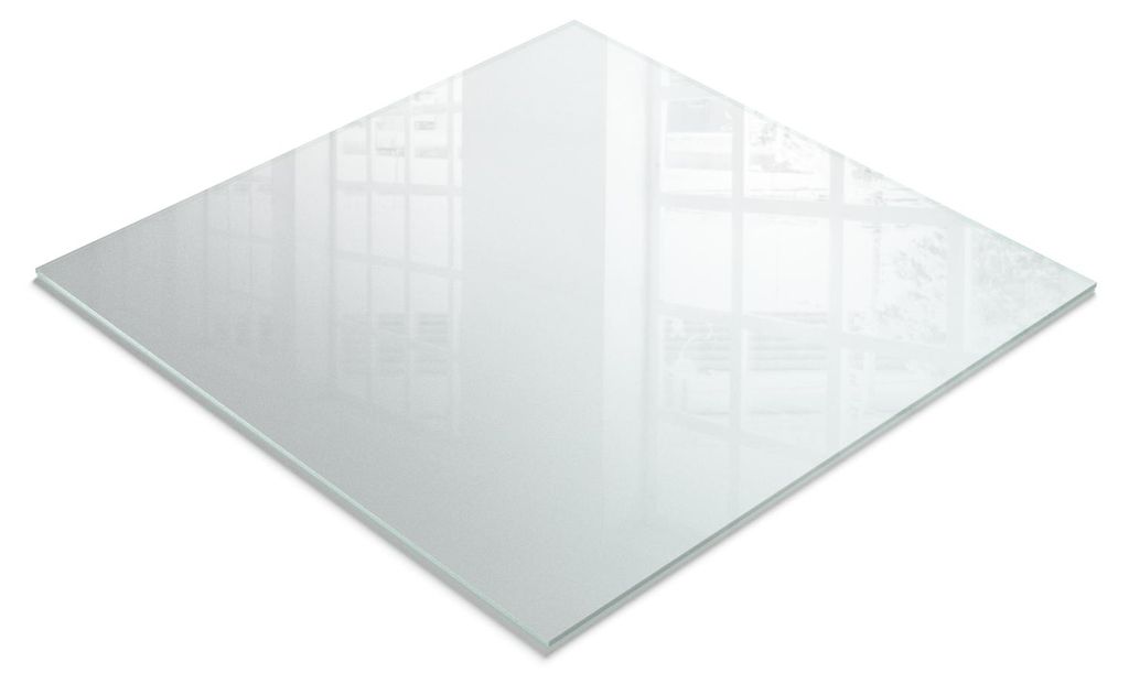 Tischplatte Aus Milchglas – Küchenarbeitsplatte Glas – Möbel Schutz – Wasserabweisend – Glasarbeitsplatte Küche – Rutschfest – 60x60 cm