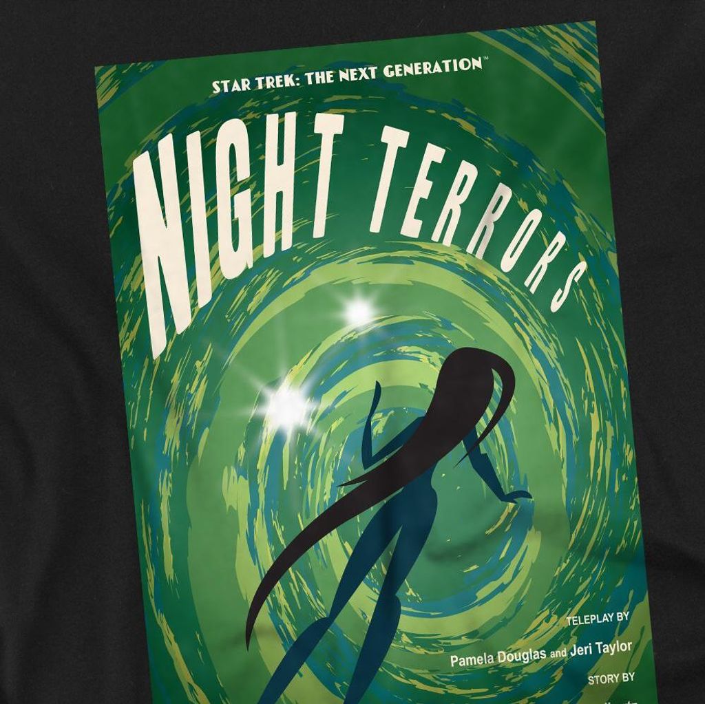 Star Trek - "The Next Generation Season 4 Episode 17" T-Shirt für Herren/Damen Uni TV9969 (XXL) (Schwarz)