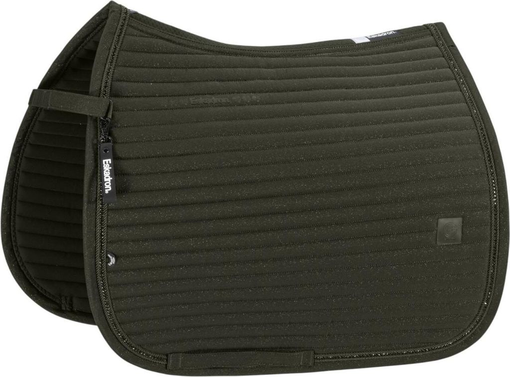 Eskadron Schabracke SPARKLE CRYSTAL deep green oliv DYNAMIC 25 H/W, Größe:DL