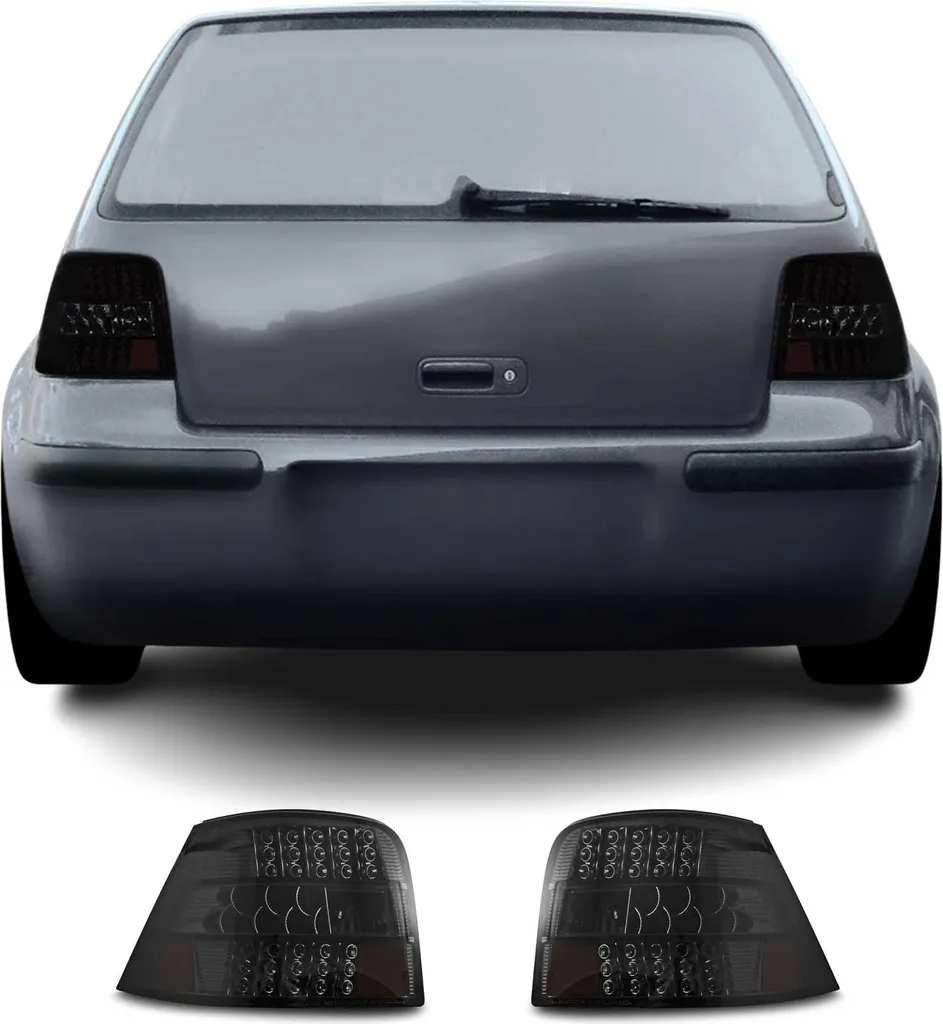 Feux LED Golf 4 Fumé Foncé Look Sportif et Étanches - Pack Gauche Droite