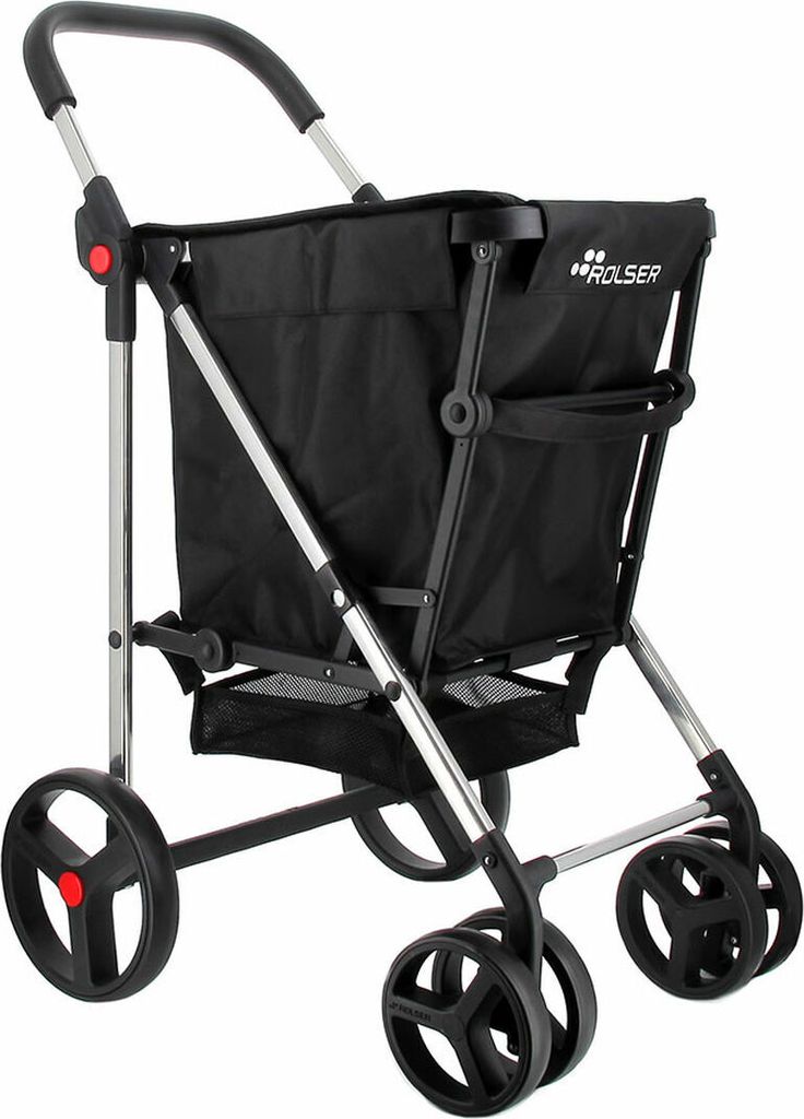 Koszyk na zakupy Rolser basket mf 4b czarny 50 L Zdjęcie produktu 