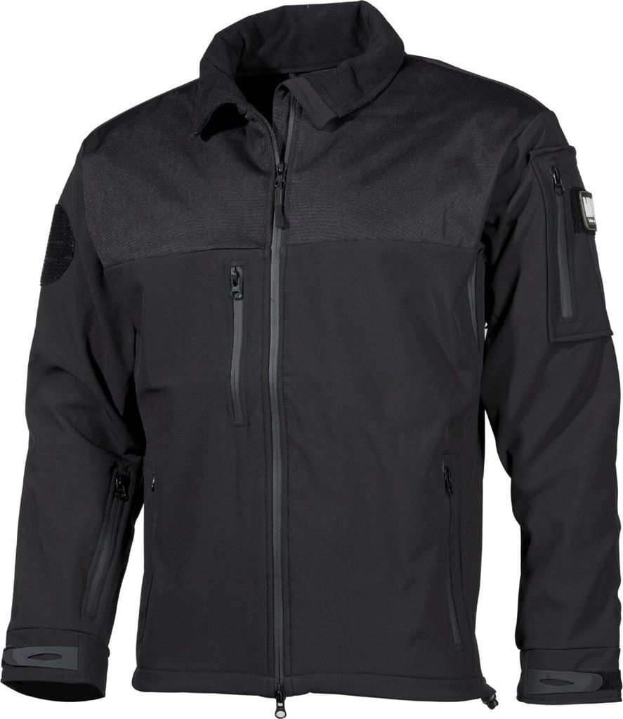 MFH Professional Soft Shell Jacke, "Australia", schwarz