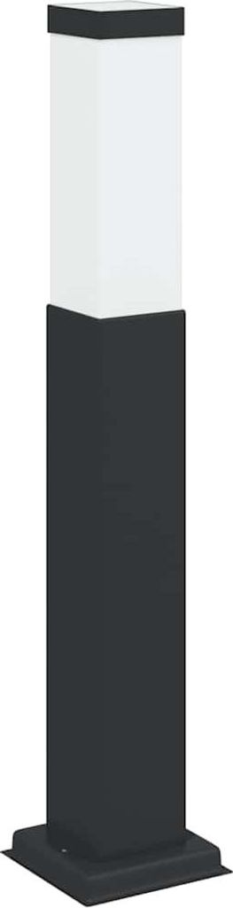 vidaXL Pollerleuchte 50 cm Schwarz IP44