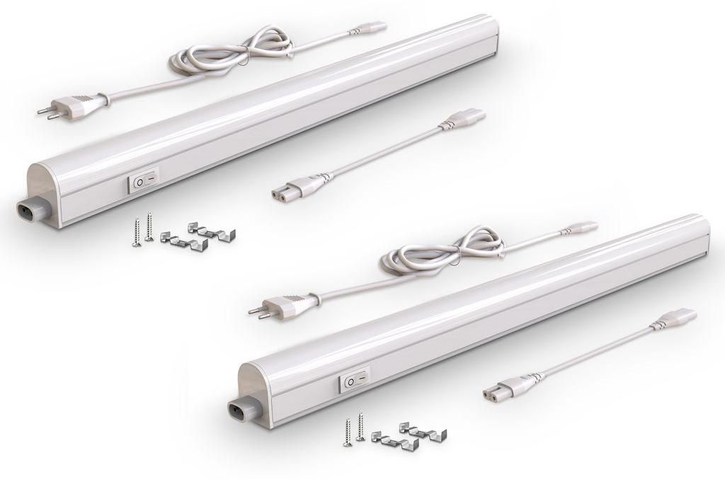 Sada dvou podlahových svítidel - 8W, 800 lm, LED, zástrčka, Obrázek produktu 