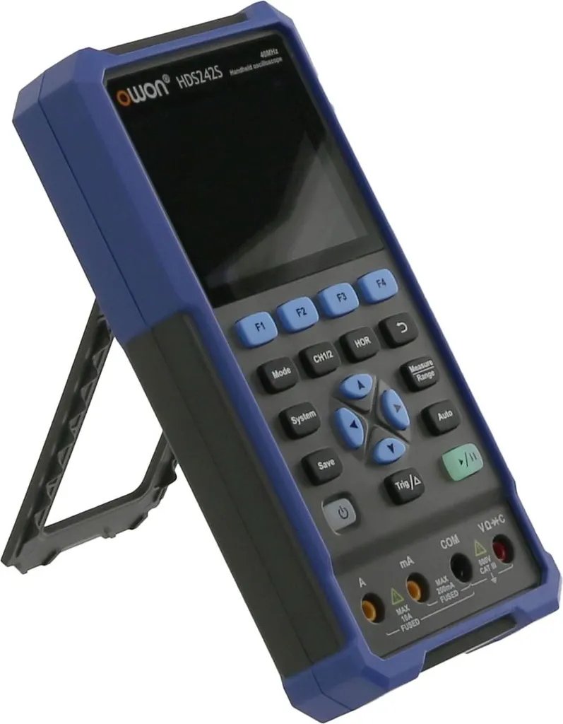 Oscilloscope Portable de Poche 3-en-1 OWON HDS242S LCD 40 MHz 2 Canaux