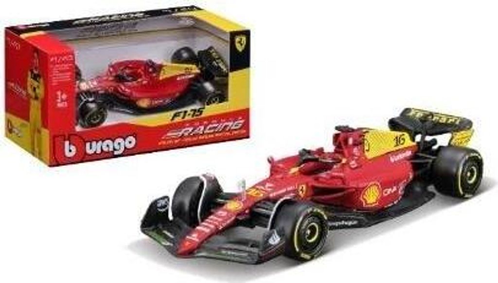Bburago 18-36831 - Modellauto - Ferrari F1-75 Leclerc #16 Produktbild 4