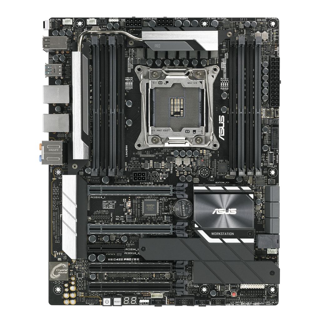 ASUS WS C422 Pro/SE - Motherboard - ATX - LGA2066 Socket - Produktbild 