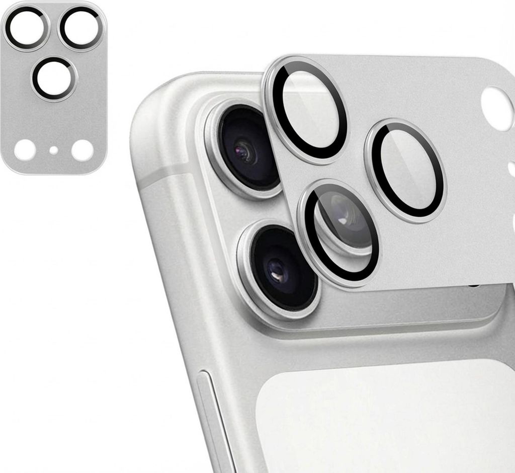 imoshion Kameraprotektor aus Glas 2er-Pack für das iPhone 17 Pro Max - Silver