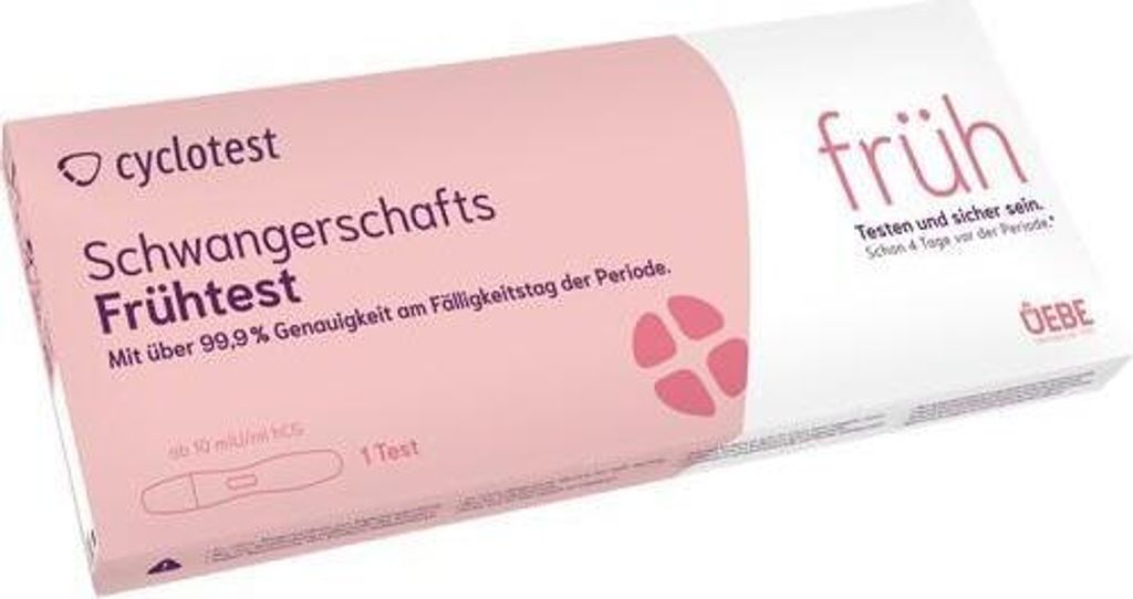 CYCLOTEST Schwangerschafts-Frühtest 10 mlU/ml Urin