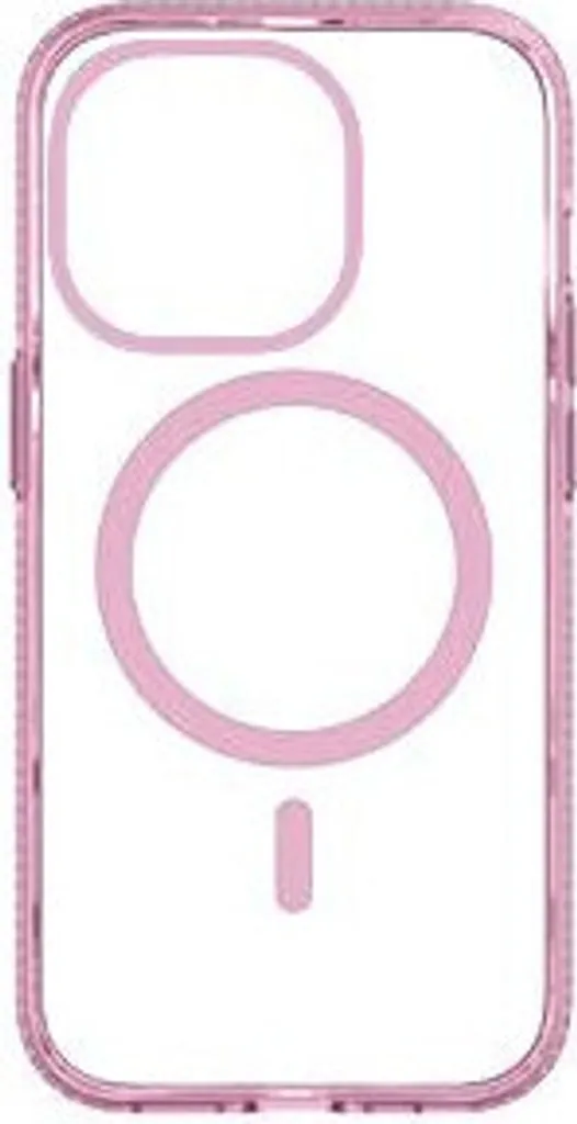 Coque MagSafe iPhone 16 rose FUN - Recharge sans fil et style unique