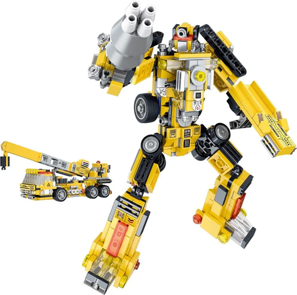 Robot de chantier à construire Avizar pour enfant de 8 ans et plus 10 en 1