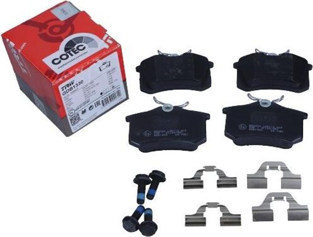 Klocki Hamulcowe Vw Tył Golf/Bora/Passat/A3/A4/A6/Octavia/ Zdjęcie produktu 