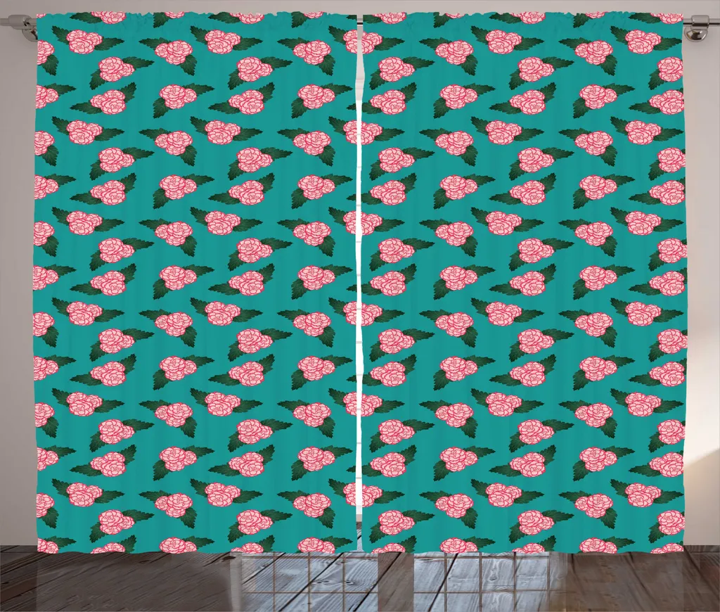 Tenda Arredo ABAKUHAUS Begonia 280x245cm Corallo | Eleganza Rustica