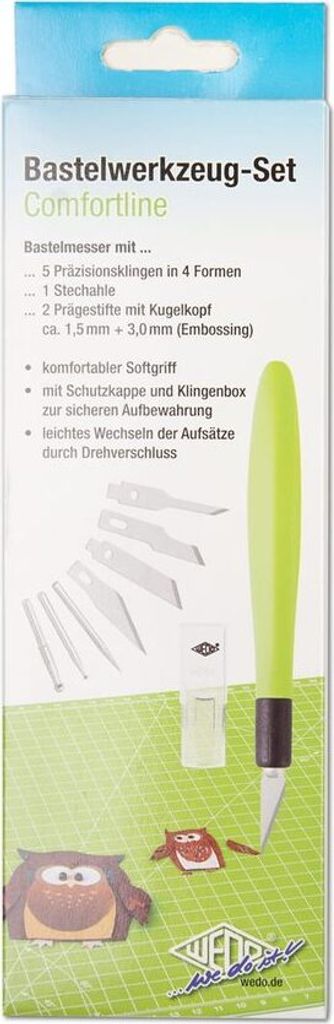 WEDO Bastelmesser/Skalpell Comfortline grün Produktbild 13