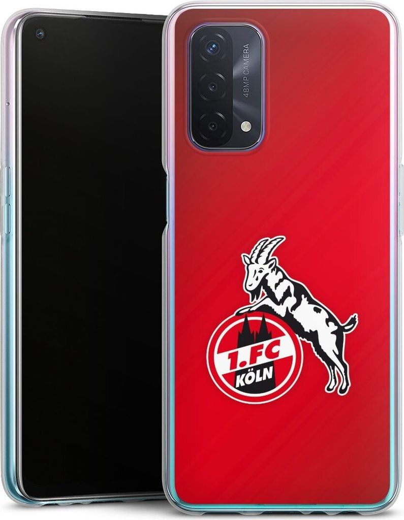 DeinDesign Handyhülle für Oppo A54 5G Silikon Hülle Case Smartphone Schutzhülle 1. FC Köln EffZeh Offizielles Lizenzprodukt