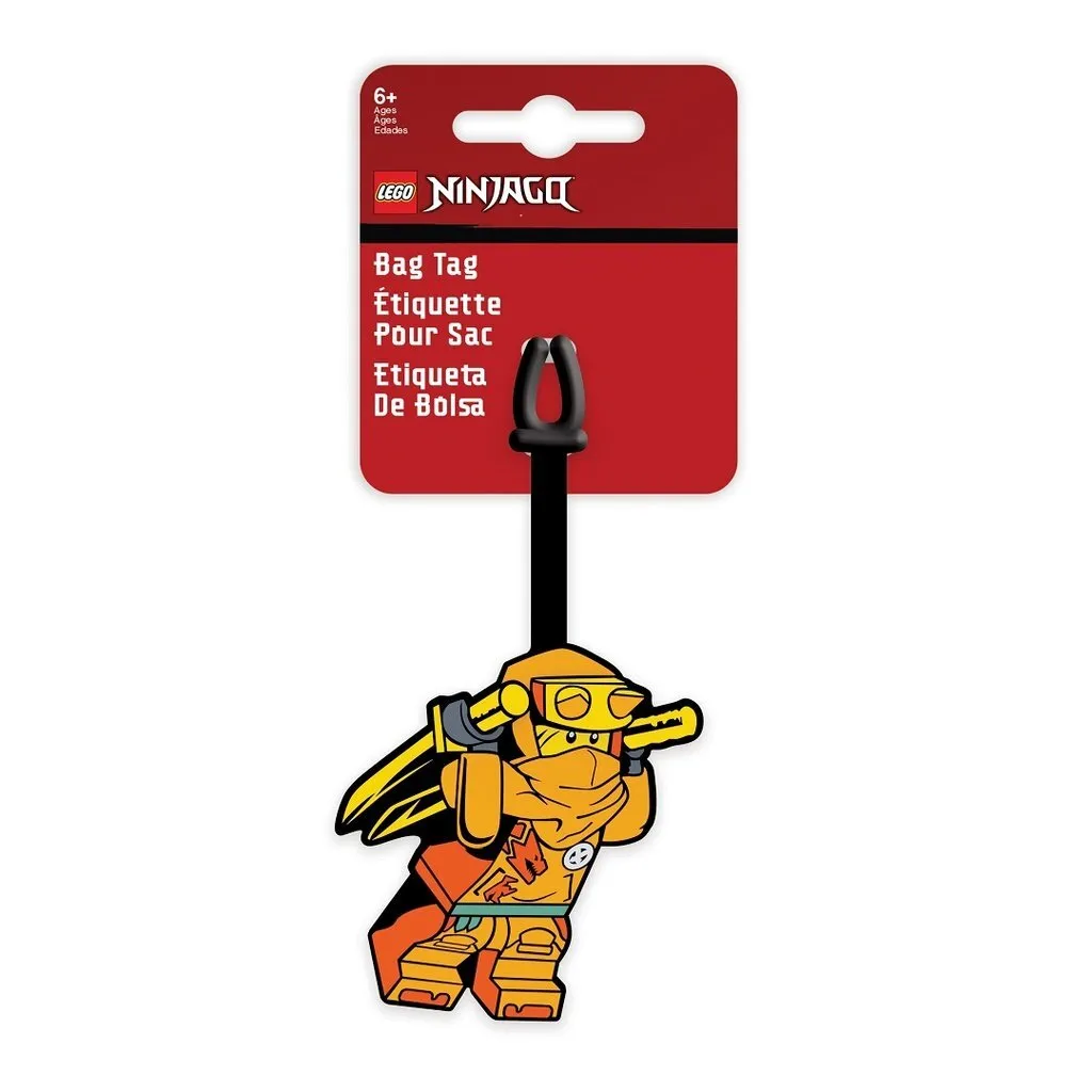 Évitez les Pertes de Sacs avec le Badge de Bagage Arin LEGO Ninjago