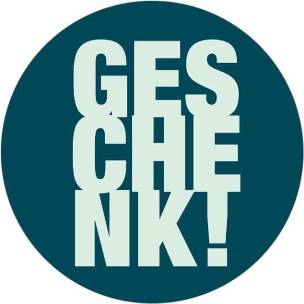 24x Sticker Geschenk (Motiv 3) 4cm Geschenk Aufkleber runde Spruch Etiketten