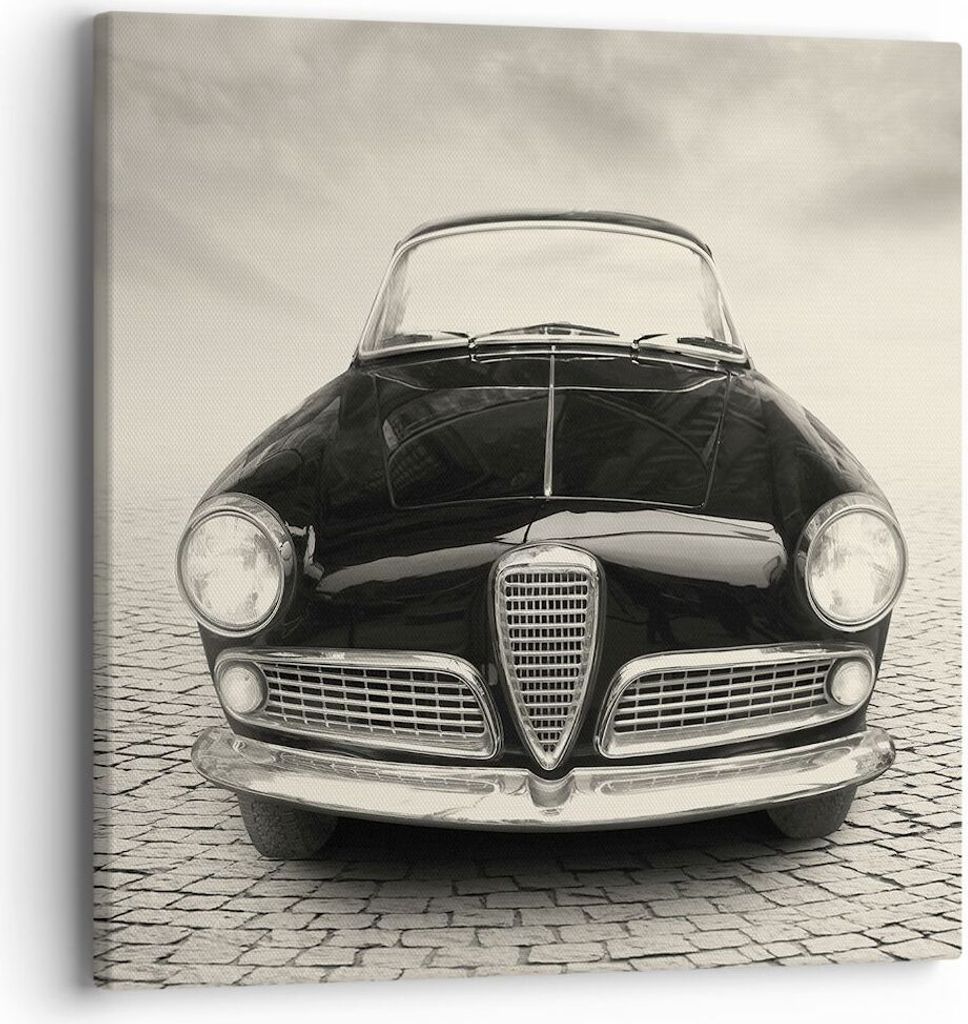 Bild auf Leinwand - Leinwandbild - Einteilig - Alpha Romeo Giuletta - 40x40cm - Wand Bild - Wanddeko - Wandbilder - Leinwanddruck - Bilder - Wandde...