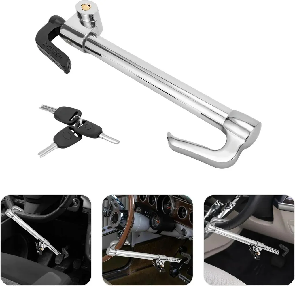 Protection antivol direction pour SUV et fourgonnette réglable 85cm - 4
