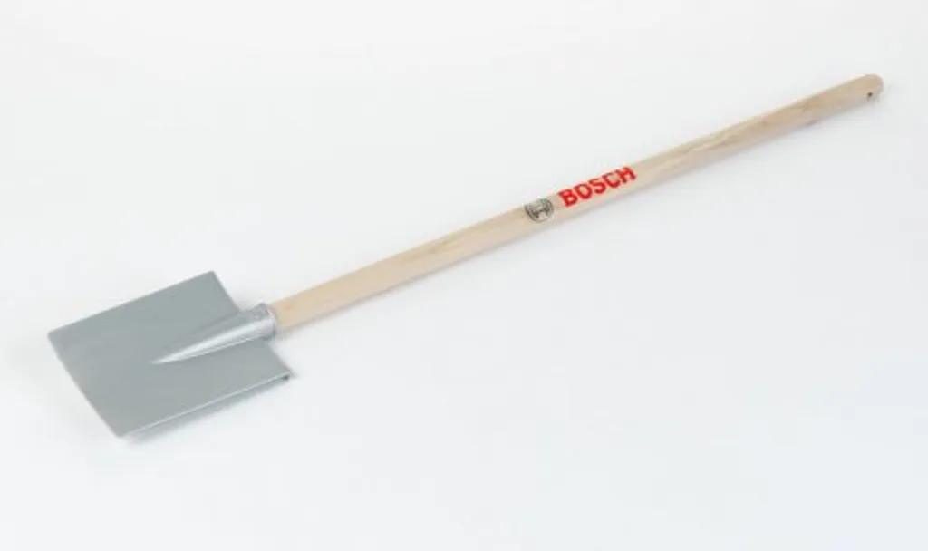 Bêche Bosch manche bois ergonomique et fer en acier trempé résistant