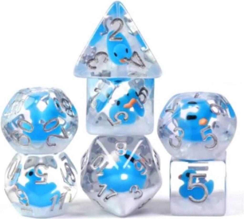 Foam Brain Games Würfelset Bubble Bath Duck für Rollenspiele