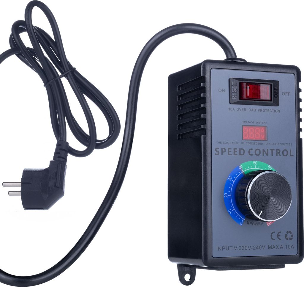 REGOLATORE VELOCITÀ MOTORE PWM DC con display digitale 30A PWM giro regolabile U8E1 EUR 13,24